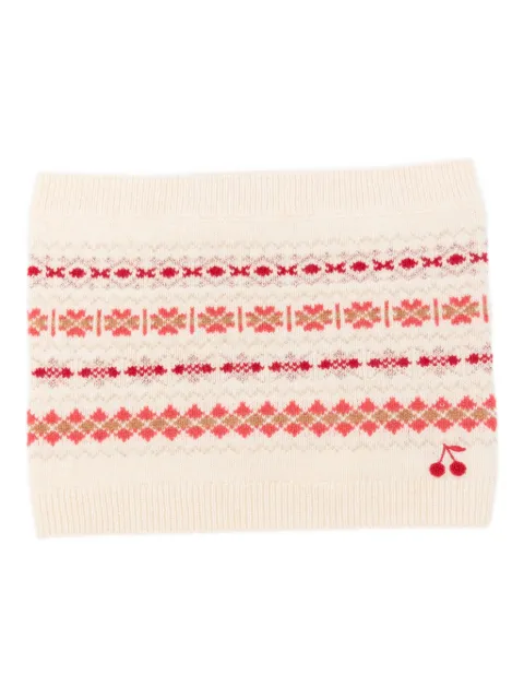 Bonpoint Schal mit geometrischem Muster