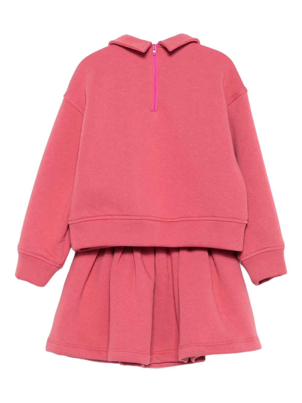 Il Gufo Rok met katoenblend Roze