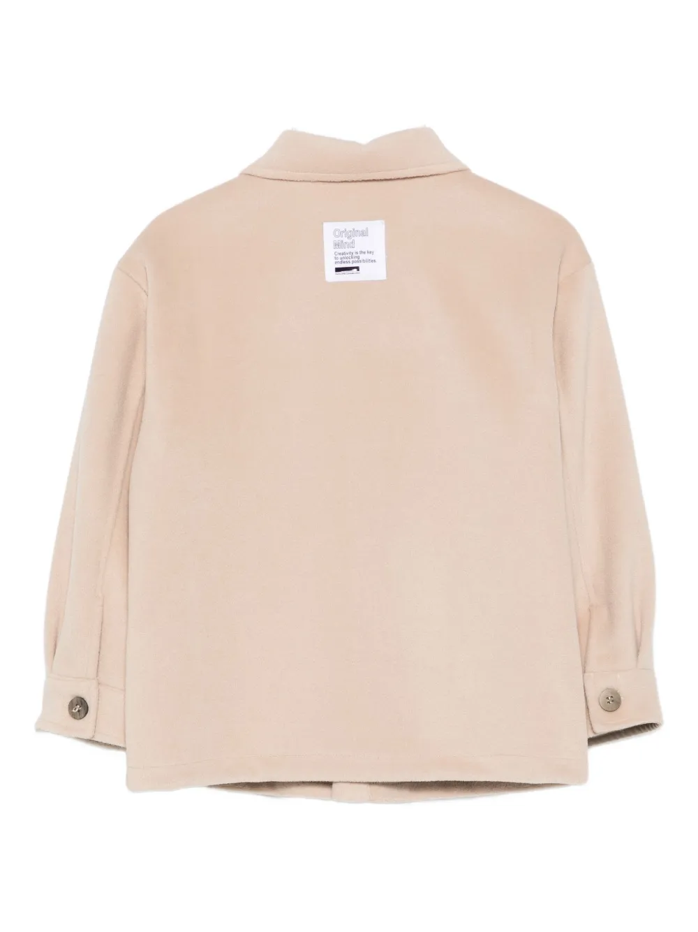 Paolo Pecora Buttoned Flap-pocket Shirt In Neutral