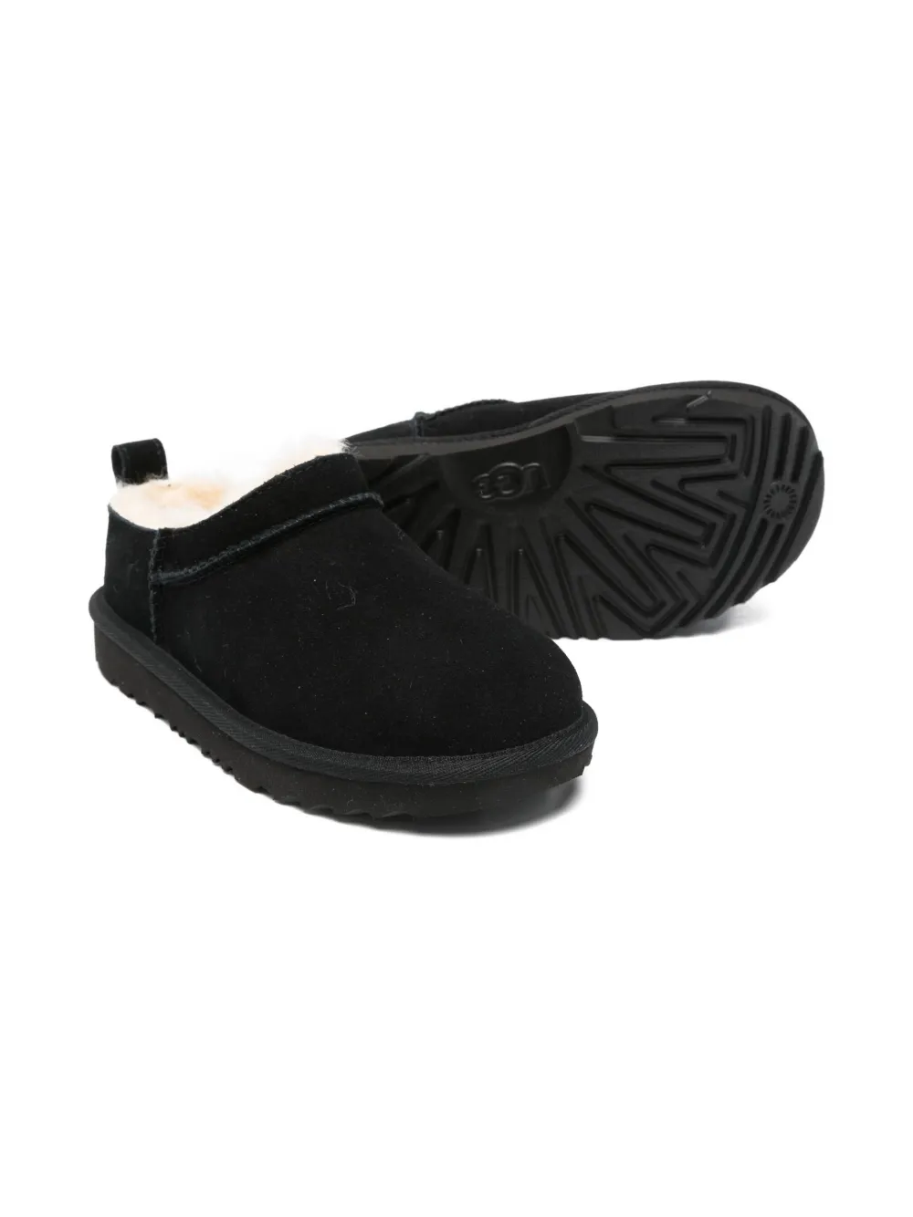 UGG Kids Classic Micro slip-on boots - Zwart
