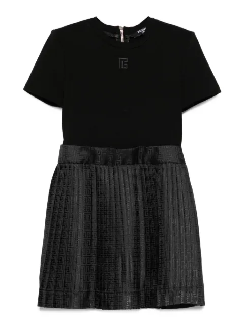 Balmain Kids pleated dress