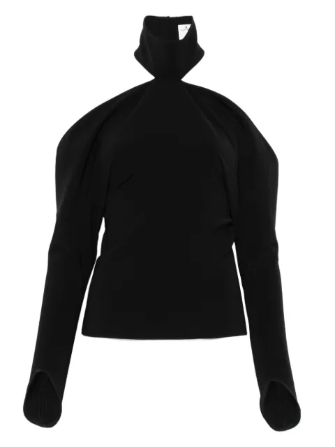 Courrèges cold-shoulder top