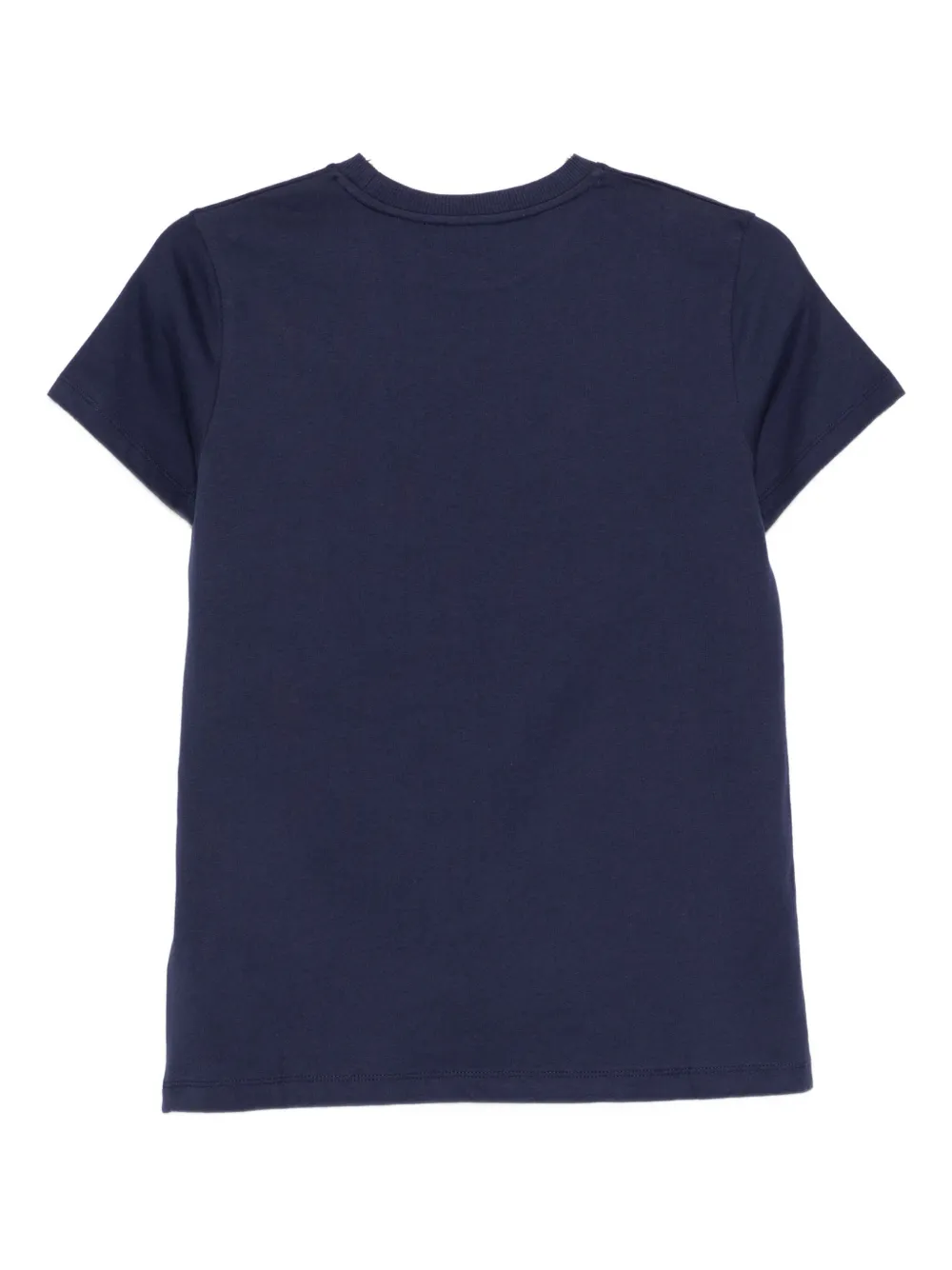Moschino Kids teddy-print cotton T-shirt Blauw