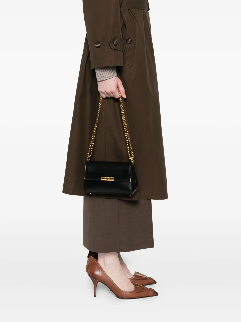 Dolce & Gabbana Marlene City mini-schoudertas - Zwart