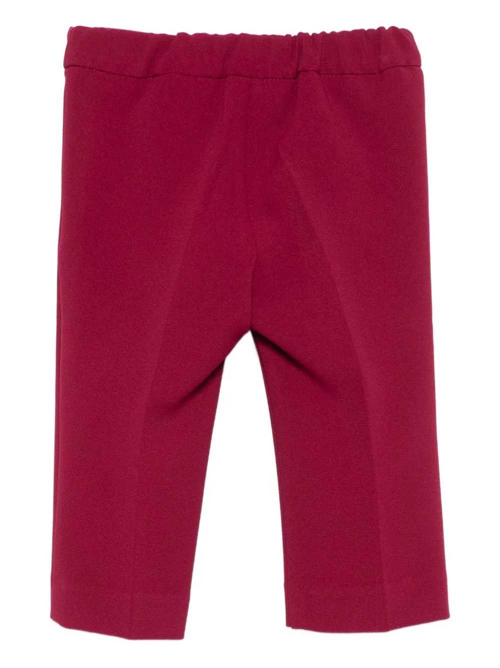 Elisabetta Franchi La Mia Bambina faux-pocket trousers Rood
