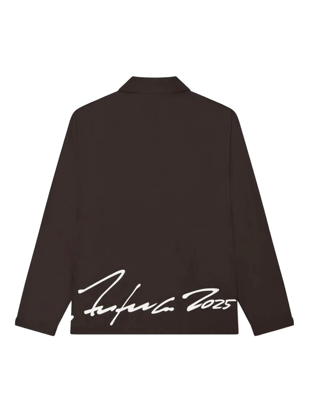 Kenzo x Futura 2000 shirtjack met bloemdetail Bruin