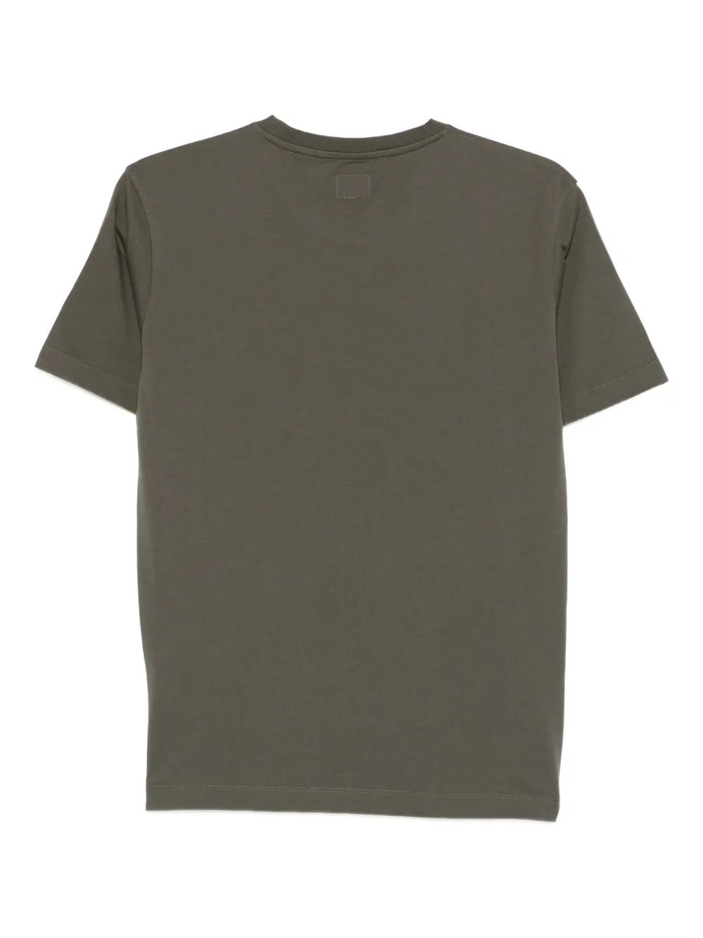 C.P. Company Kids logo-patch cotton T-shirt Groen