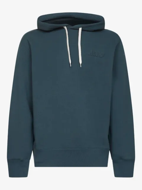 Autry drawstring-hood cotton sweatshirt