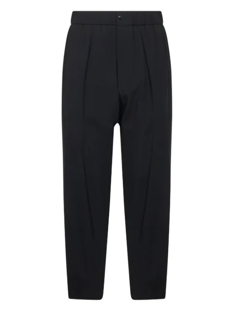 Giorgio Armani pleated elasticated trousers