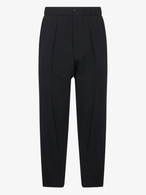 Giorgio Armani pantalones con pretina elástica y pinzas