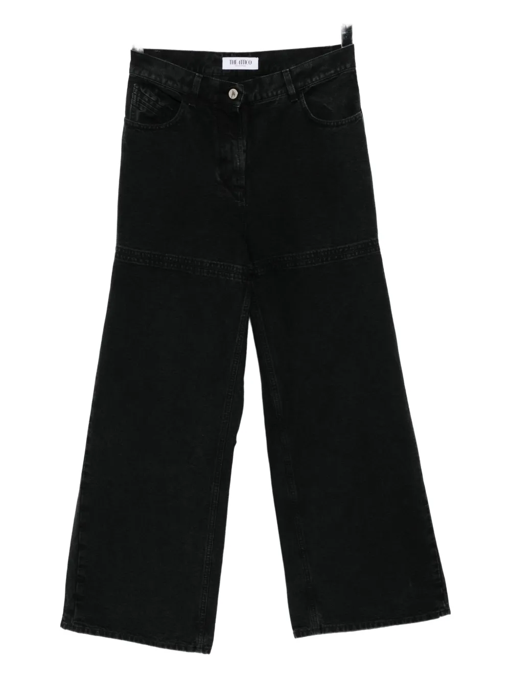 The Attico jeans con aberturas | negro | Image 1