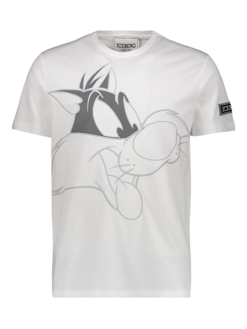 Iceberg x Looney Tunes printed T-shirt Beige