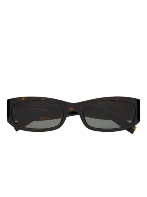 Saint Laurent Eyewear SL M152 tortoiseshell rectangle sunglasses