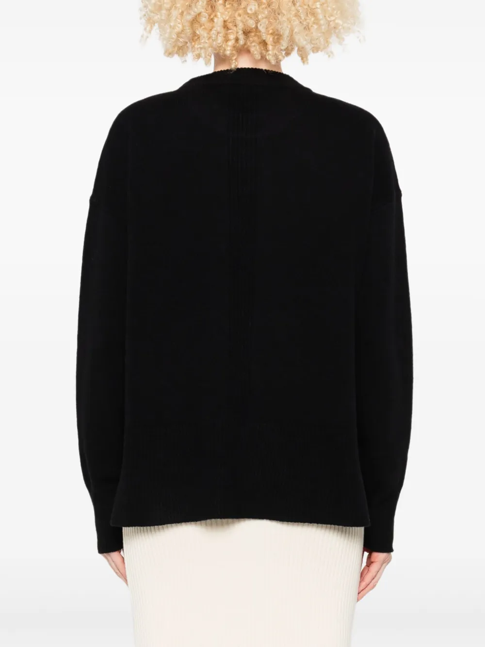 Roberto Collina Sweater met ronde hals Zwart