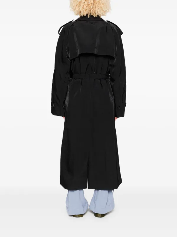 JW Anderson ベルテッド ダブルコート | ブラック | FARFETCH JP