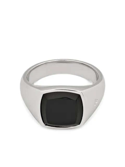 Tom Wood onyx signet ring