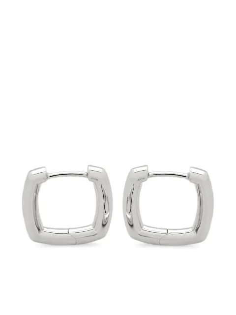 Tom Wood square-shape hoop earrings