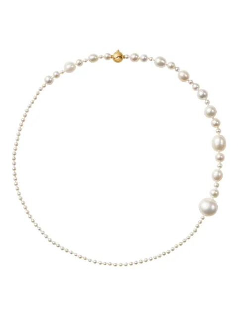 Sophie Bille Brahe 14K yellow gold Amis Peggy freshwater pearls necklace