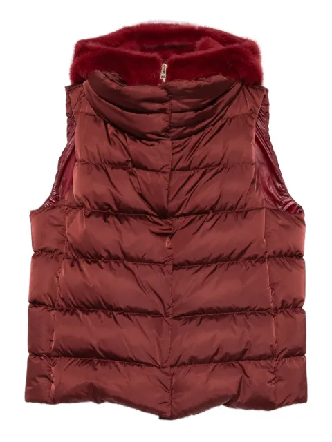 Herno fur-trim gilet
