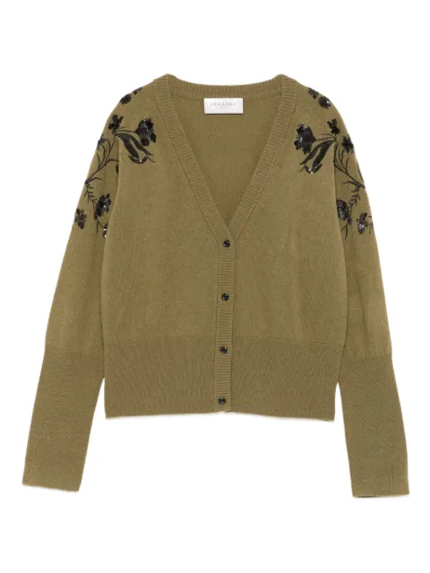 ERMANNO FIRENZE  sequin-embellishment cardigan