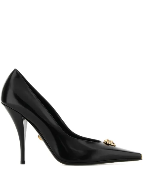 Versace 110mm La Medusa leather heeled pumps