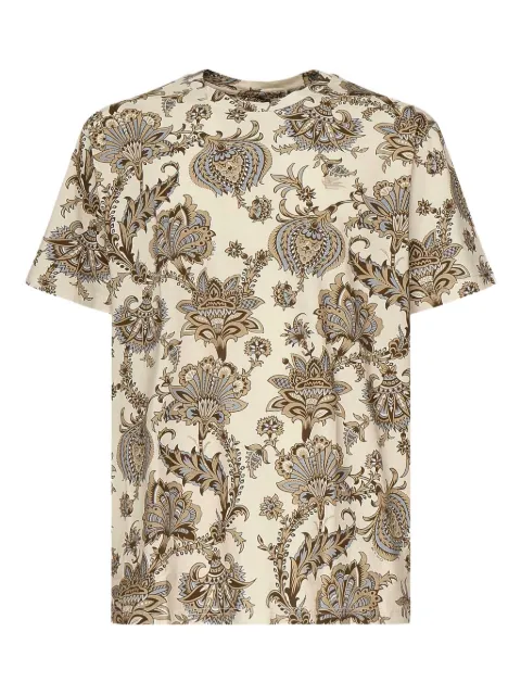 ETRO paisley-print T-shirt