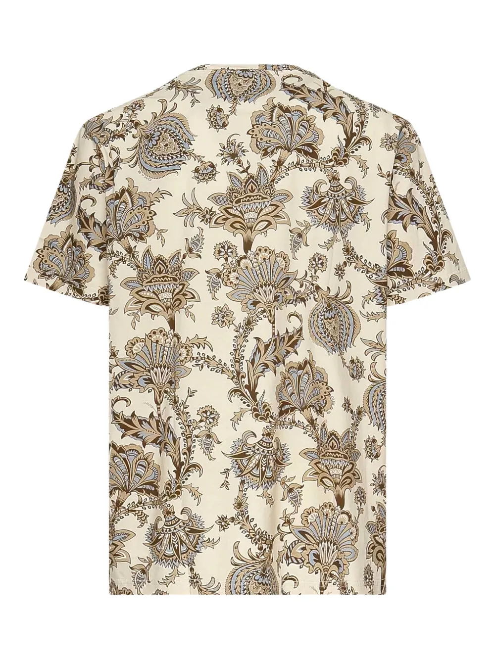 ETRO paisley-print T-shirt - Beige