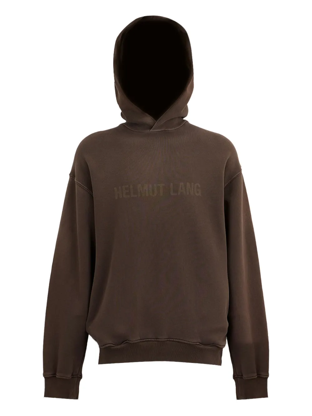 Laser Studio logo-detailed hoodie