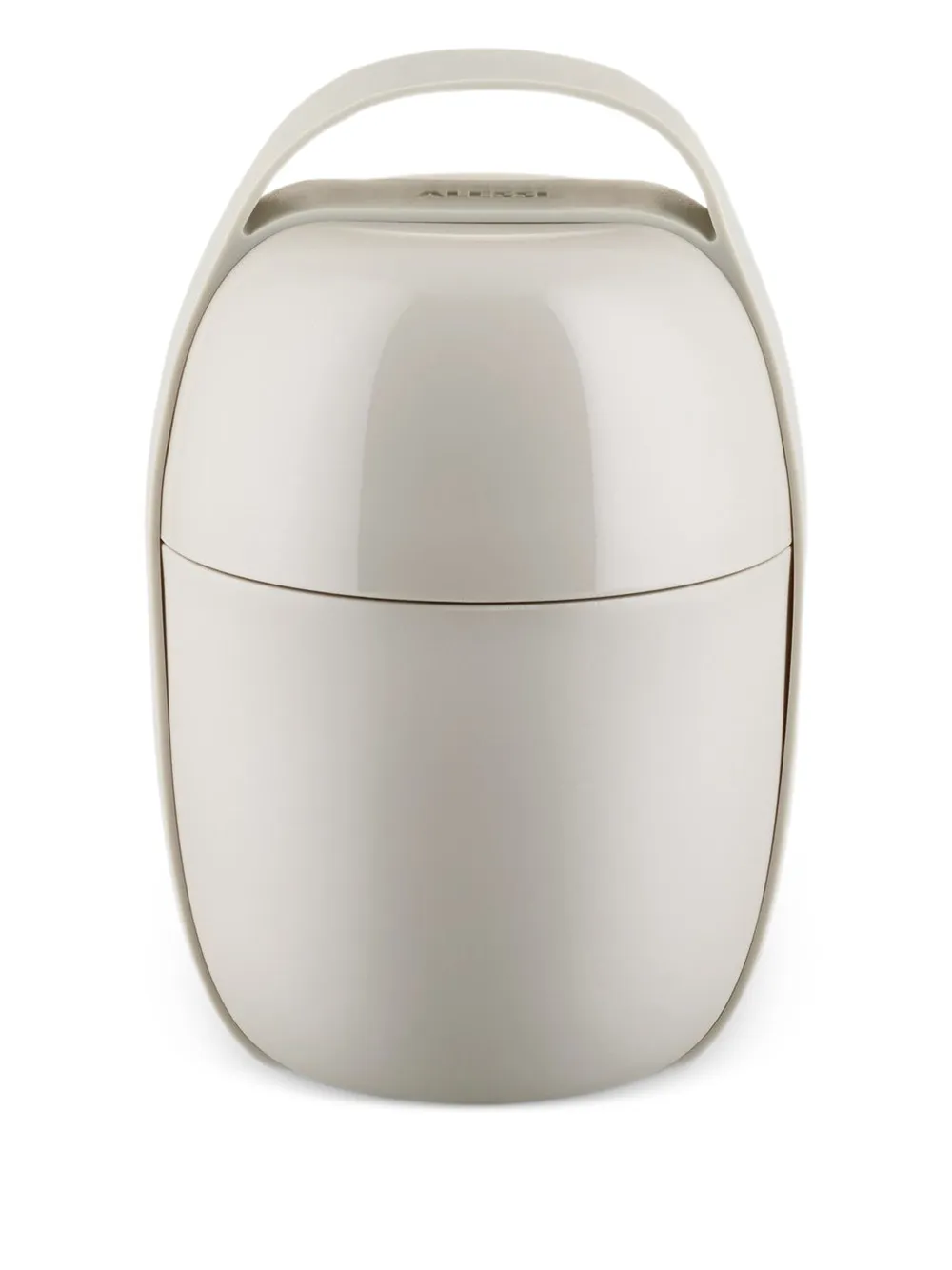 Alessi Food À Porter lunch pot (11 x 15cm) | Grey | Image 1