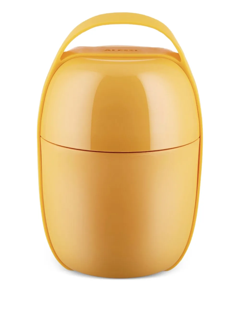 Alessi Food À Porter lunch pot (11 x 15cm) | Yellow | Image 1