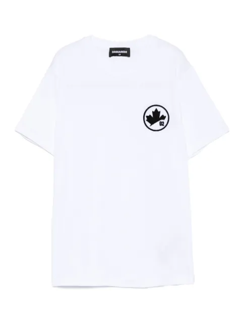 DSQUARED2 KIDS maple-leaf logo T-shirt