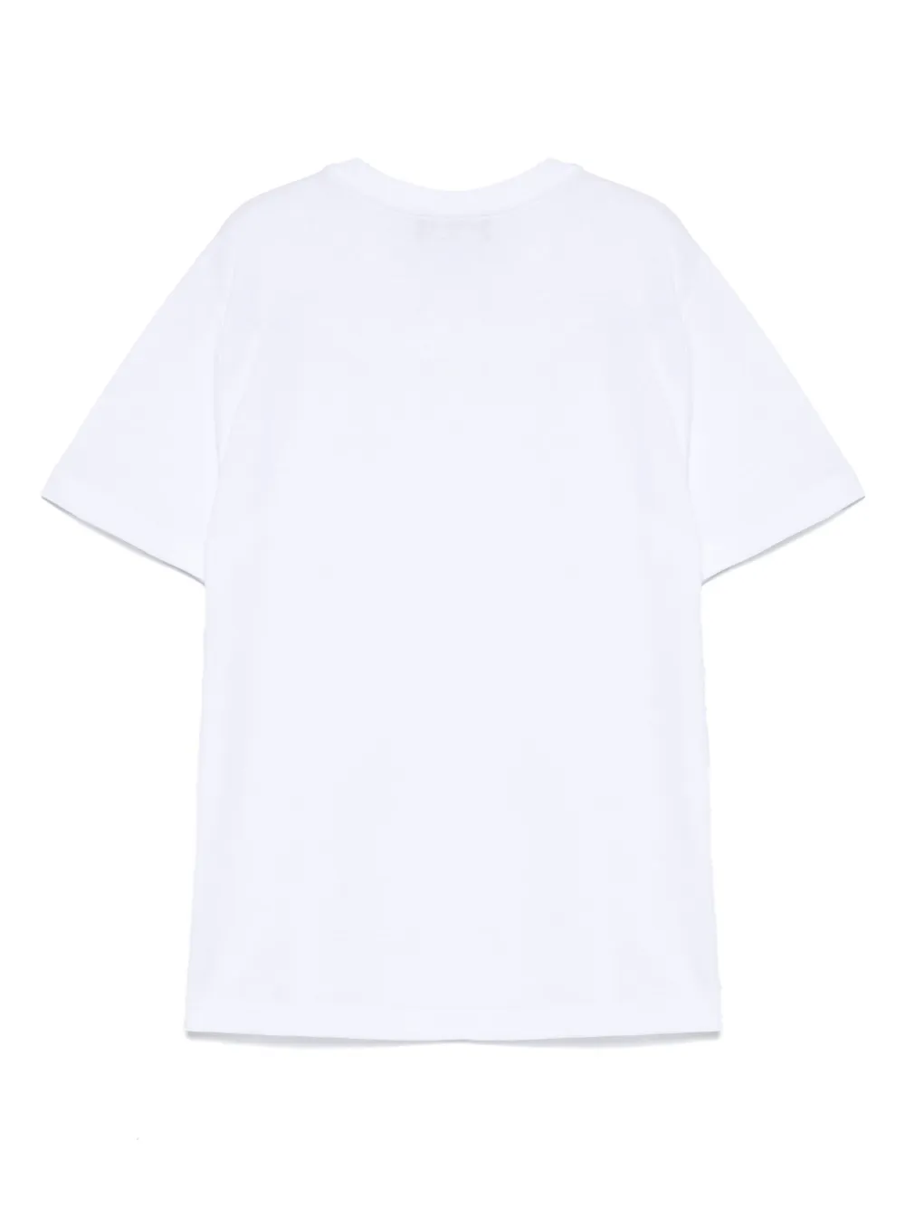 DSQUARED2 KIDS T-shirt met logo van esdoornblad Wit
