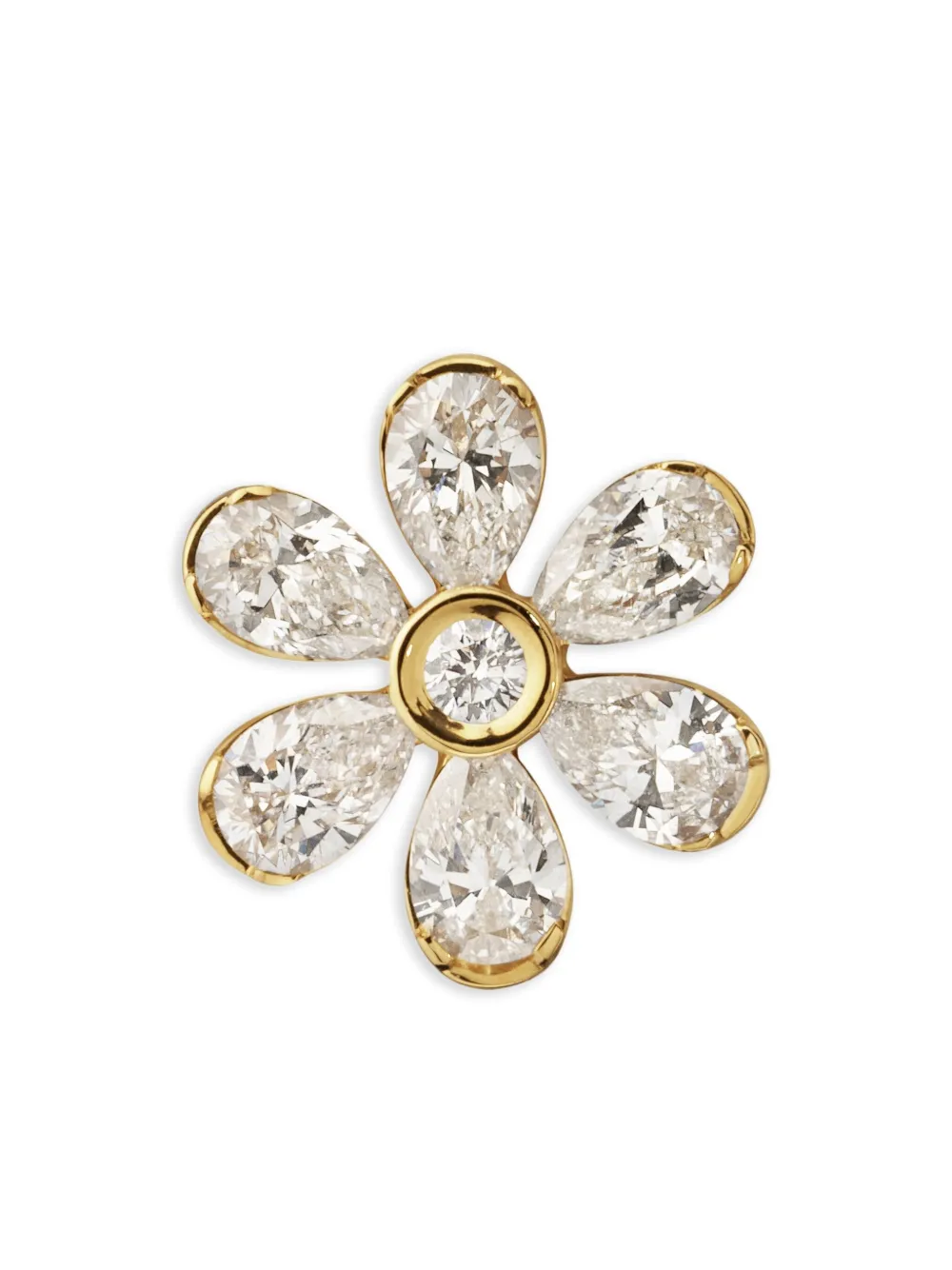Sophie Bille Brahe Cosmos ダイヤモンド ピアス 18Kイエローゴールド - ゴールドトーン Sophie Bille Brahe Cosmos ダイヤモンド ピアス 18Kイエローゴールド - ゴールドトーン