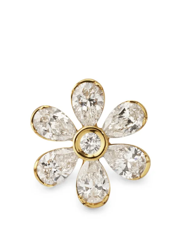 Sophie Bille Brahe Cosmos Diamond Earring in Gold