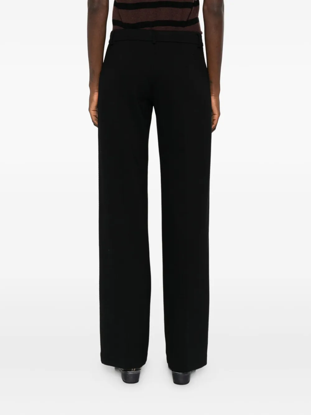 Ermanno Firenze Tailored Trousers In Black