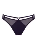 Bordelle Nara mesh-paneled brief - Purple