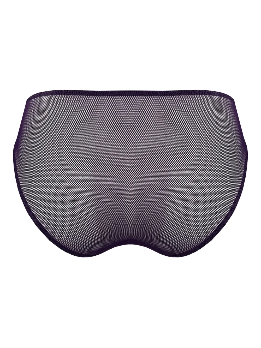 Bordelle Nara slip met mesh vlakken - Paars