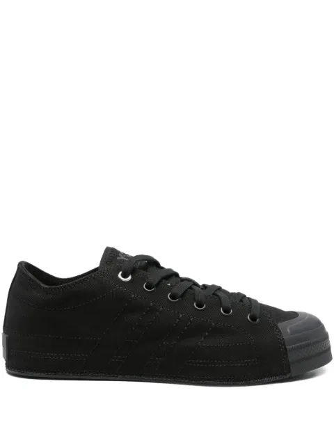 Y-3 Nizza Lo three-stripe lace-up sneakers