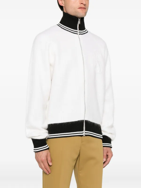 Jil Sander ジップアップ カーディガン | ホワイト | FARFETCH JP