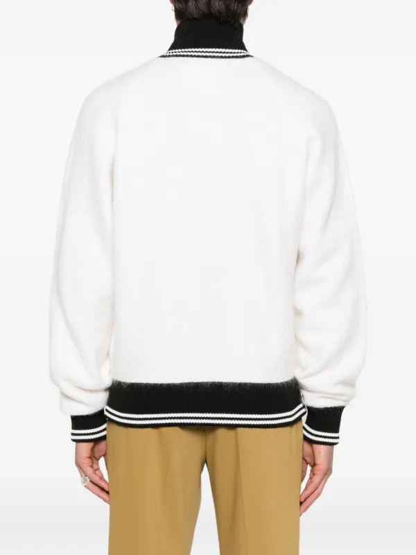 Jil Sander ジップアップ カーディガン | ホワイト | FARFETCH JP