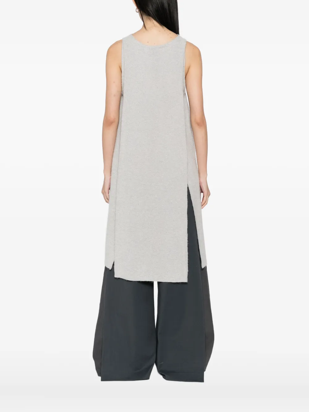 Ruohan Trio Vest In White