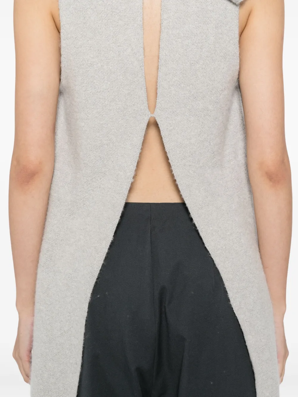 Ruohan Trio Vest In White