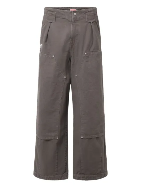 Kenzo Weave Double Knee trousers