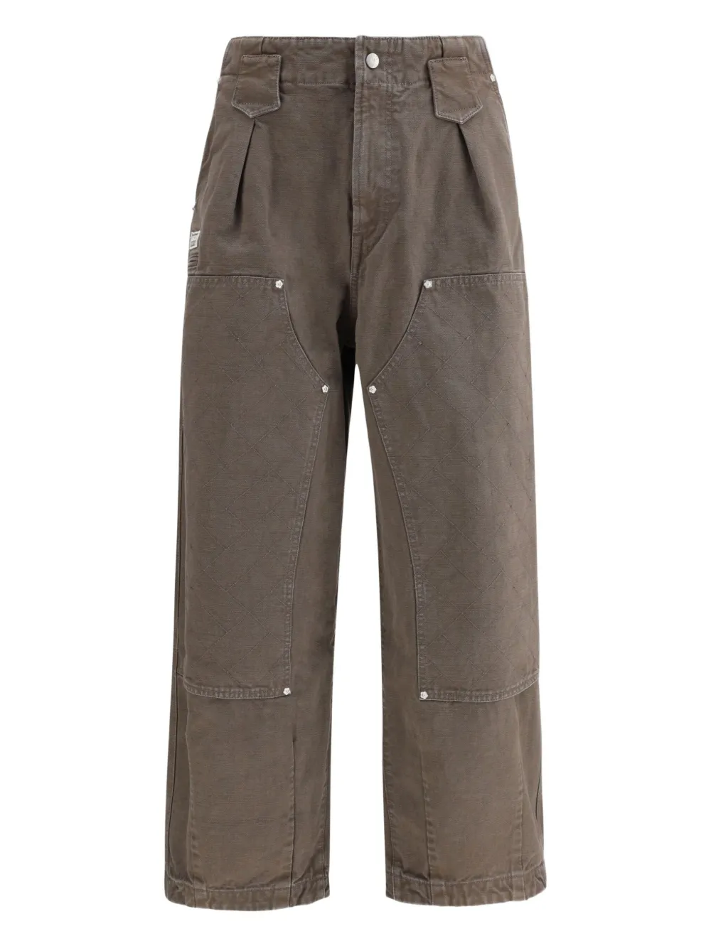 Kenzo Weave Double Knee trousers | Brown | Image 1