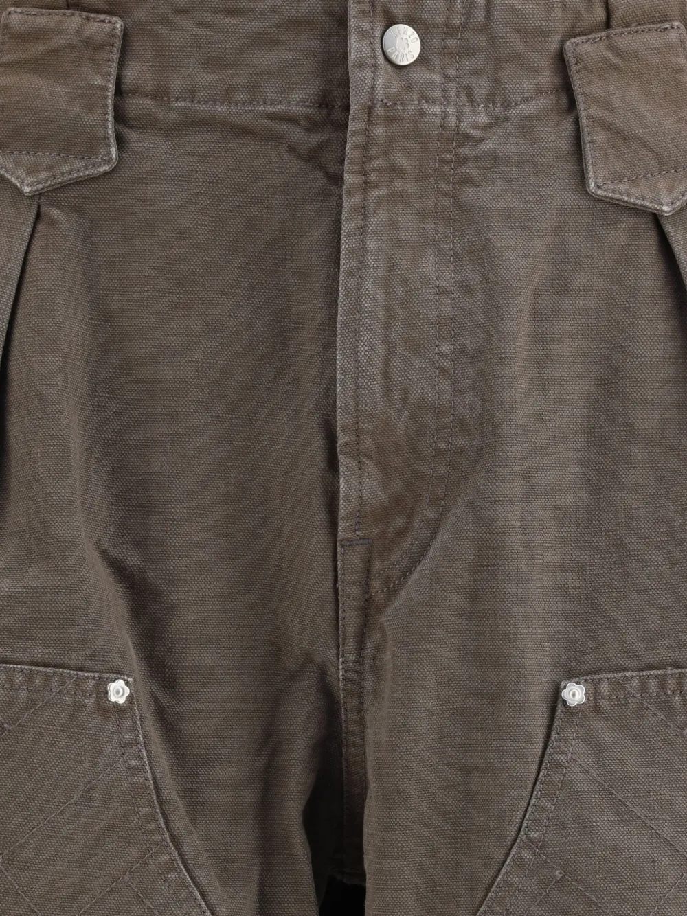 Kenzo Geweven broek Bruin