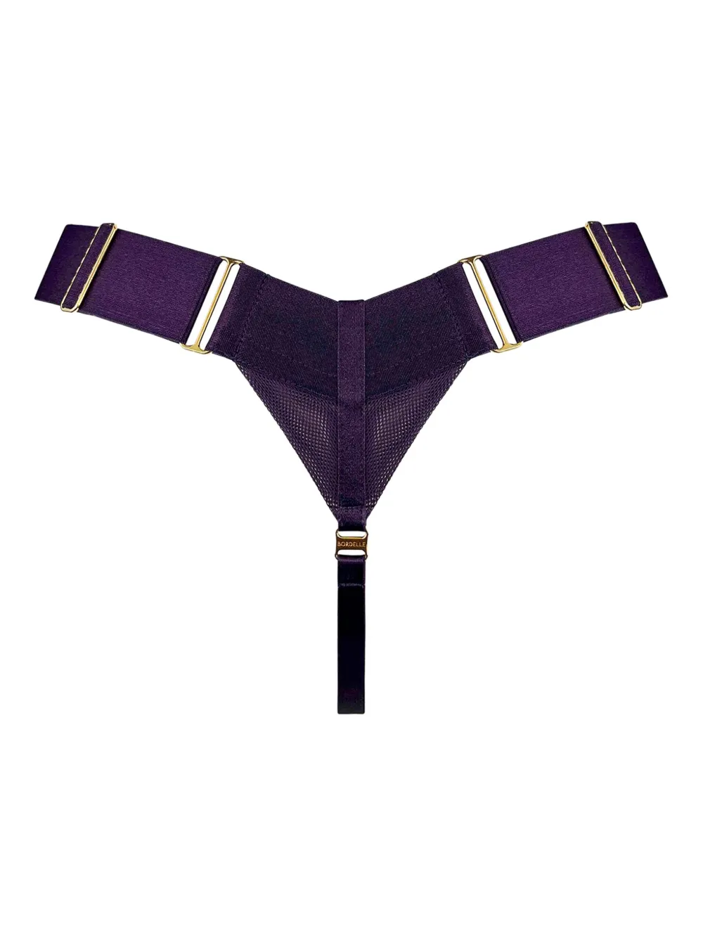 Bordelle Nara strap thong Paars