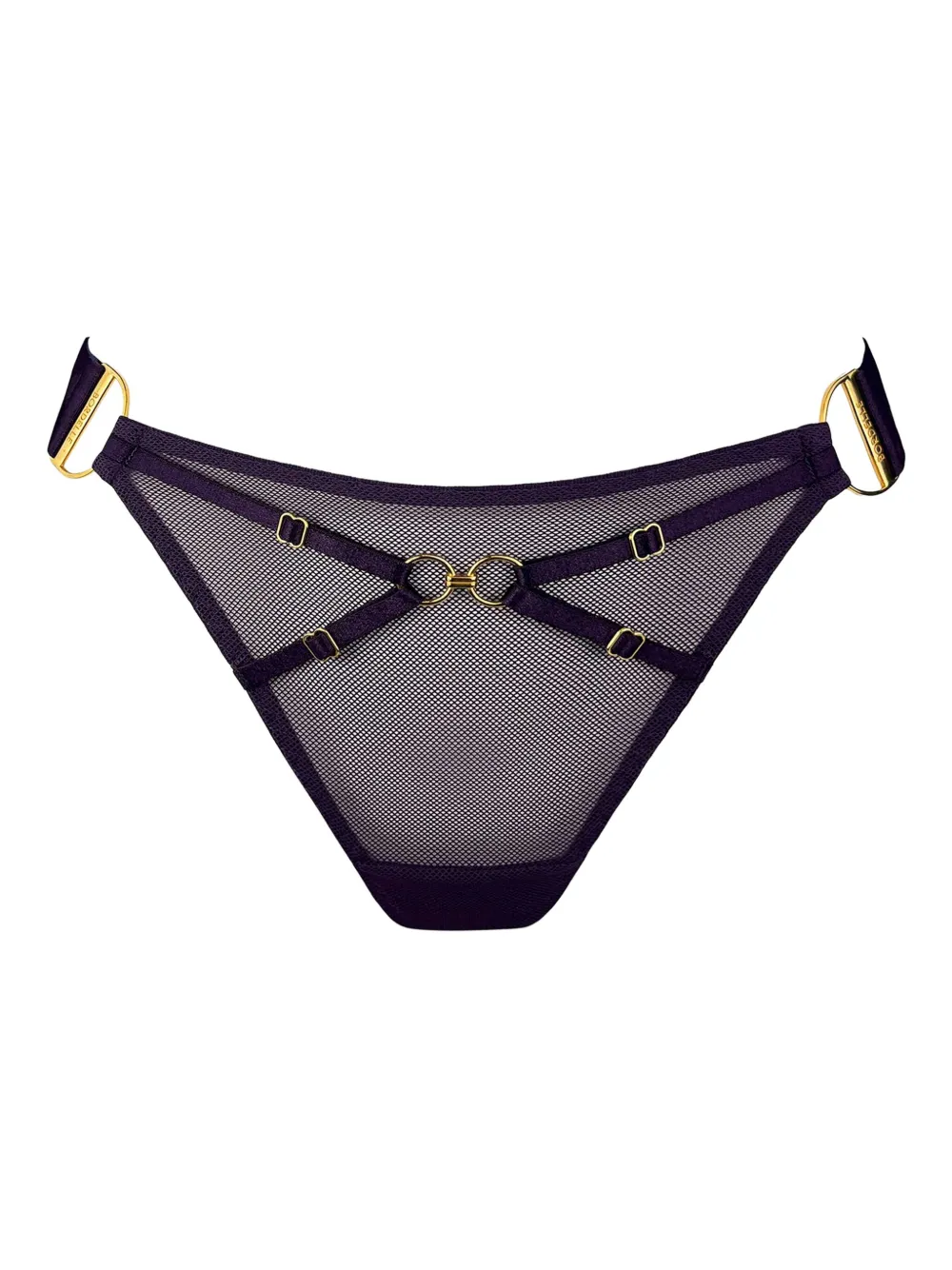 Bordelle Nara strap thong Paars