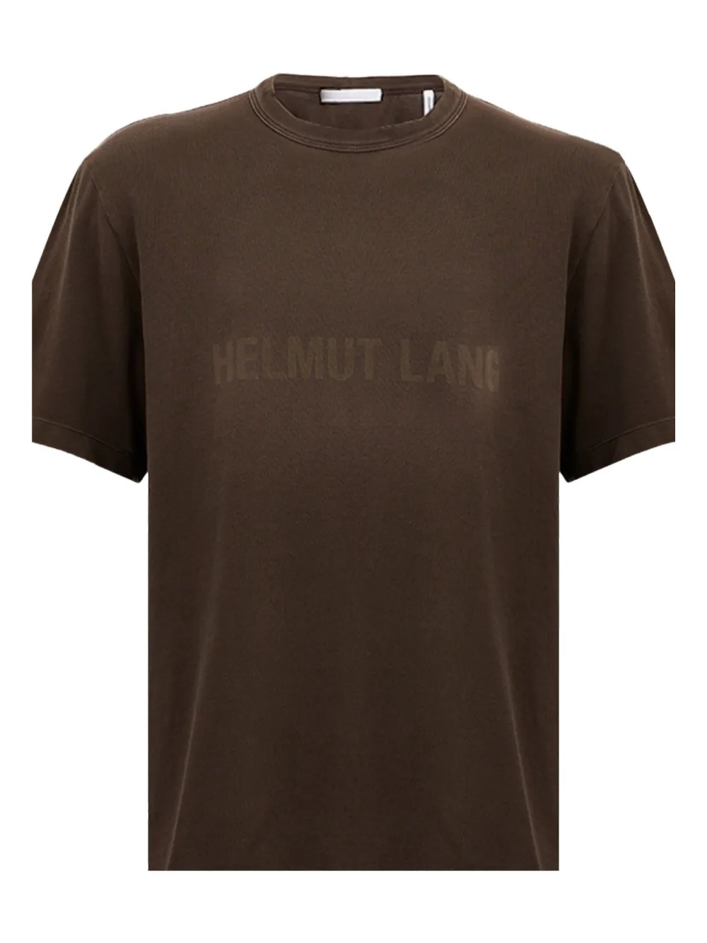 Helmut Lang logo t-shirt - Marrone