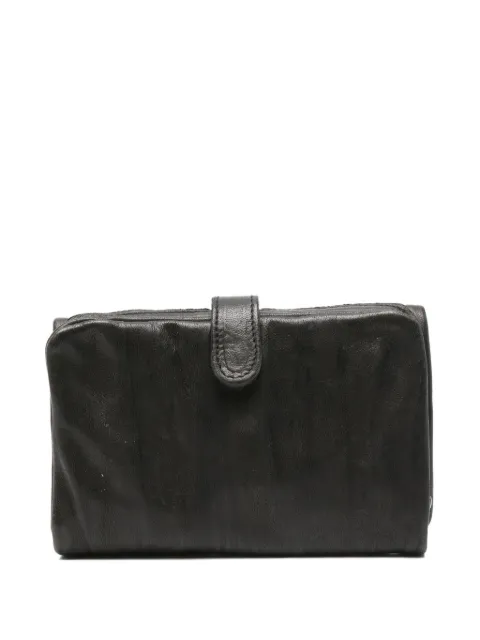 SOMMET leather flap wallet