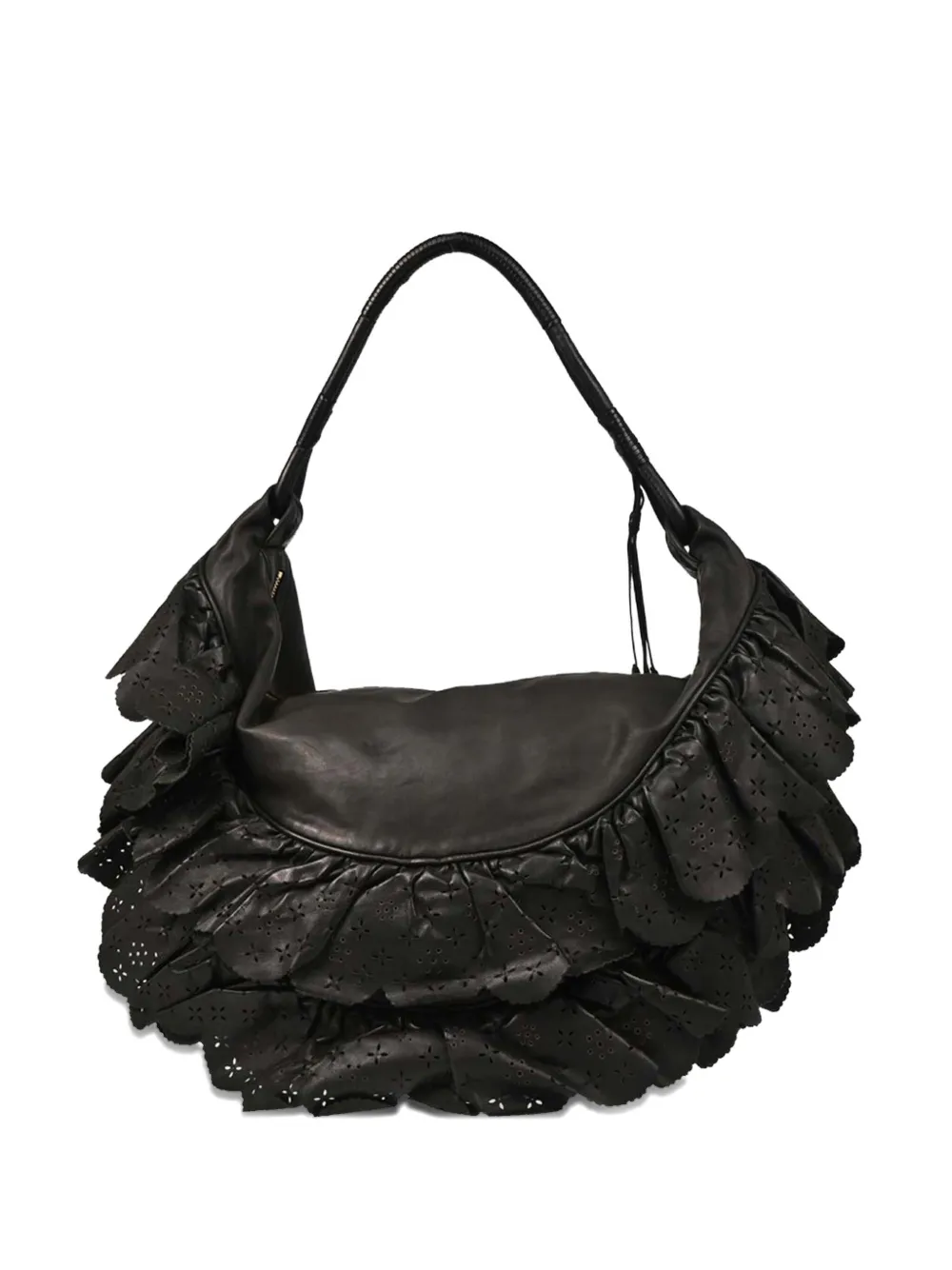 Christian Dior Pre-Owned 2007 Gipsy ruffle laser-cut handbag | Pre-Owned | Image 2